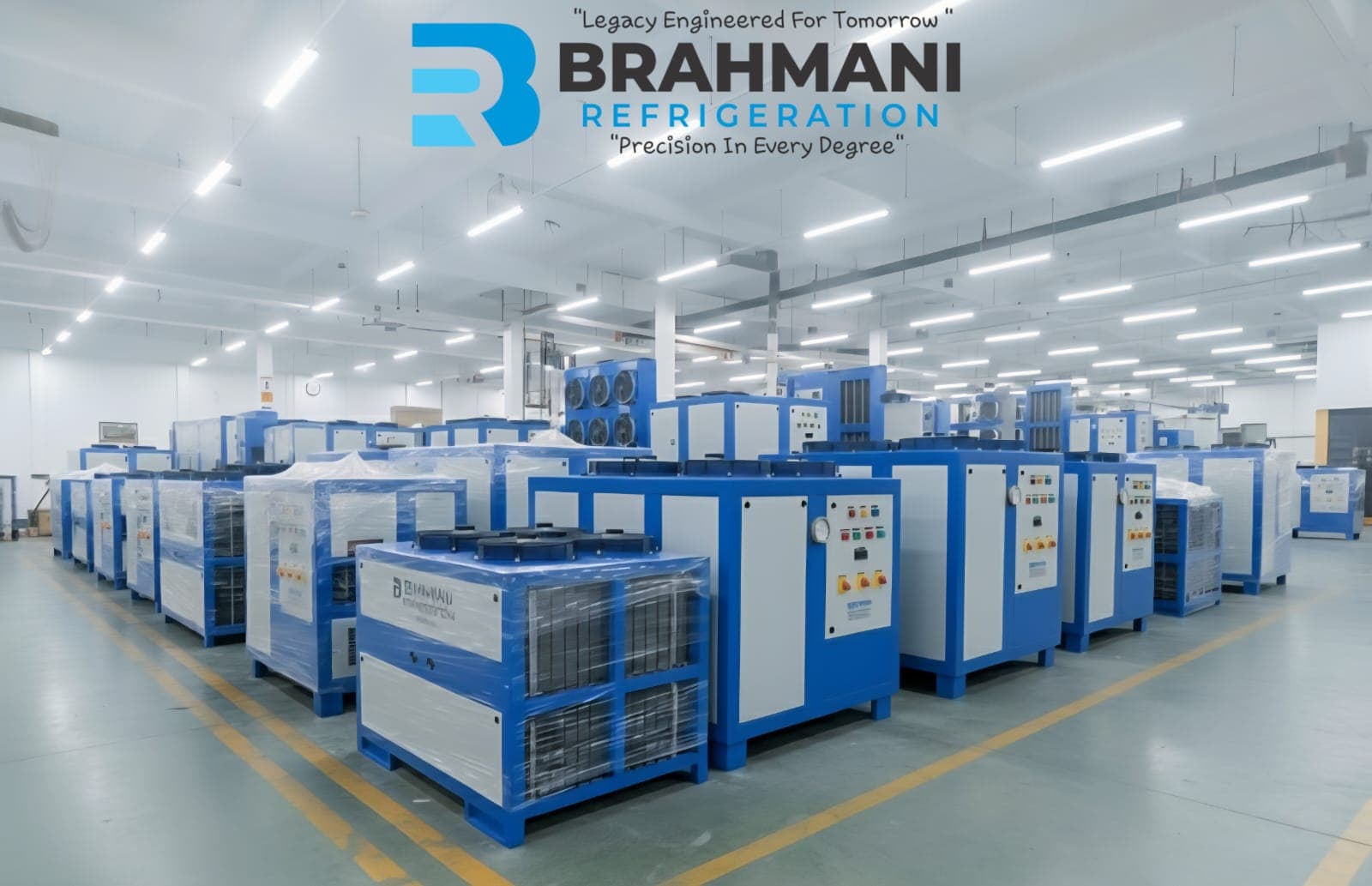 Industrial refrigeration and water chiller manufacturing facility